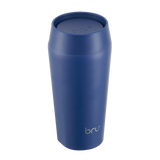 bru ceramic travel mug 12oz in blue planet