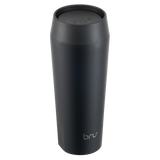 bru ceramic travel mug 16oz in black magic