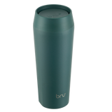 bru ceramic travel mug 16oz in aranya green
