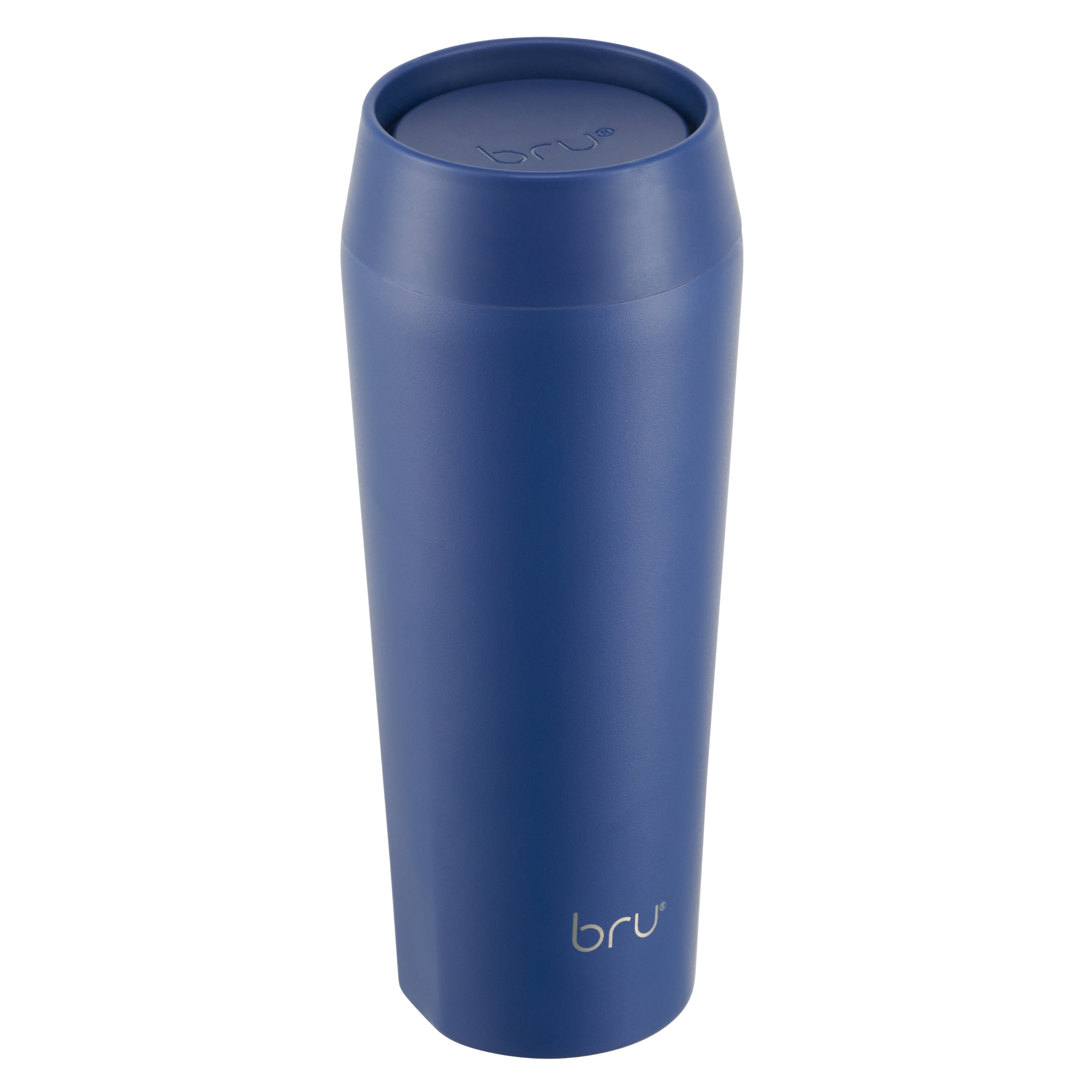 bru ceramic travel mug 16oz in blue planet