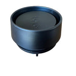bru travel mug lid black