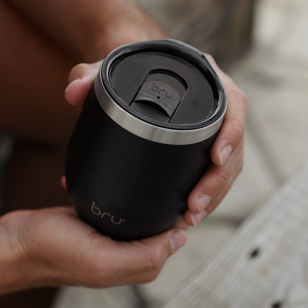bru cups lid, bru replacement lid, bru coffee cup lid, bru spare lid, tritan lid, bru cups black lid