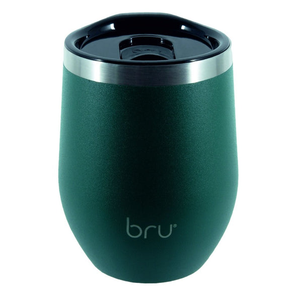 bru cup green, thermal cup, insulated cup, insulated coffee mug, insulated mug